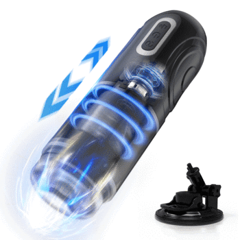 PowerKing Ultra-Technical Hands-free 7 Telescopic Rotation Modes Male Masturbator Cup