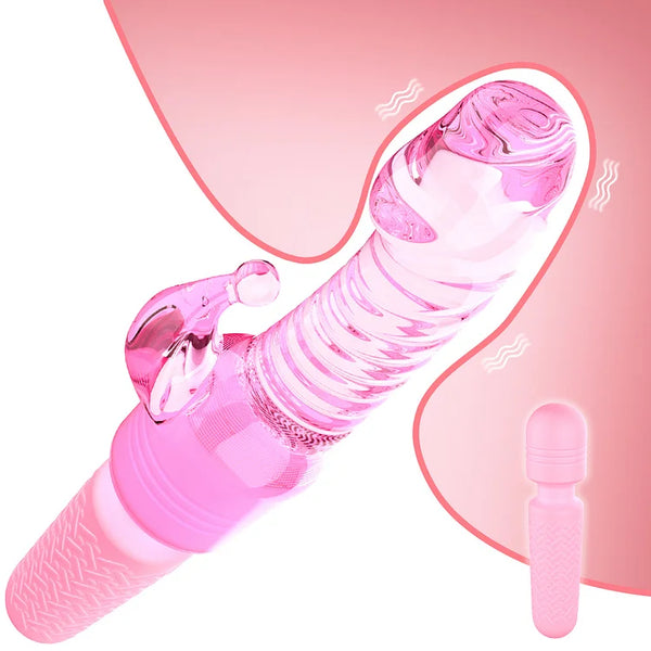 Dildo Vibrators Mini Av Portable G-spot Clitoral Stimulator Sex Toys For Adult