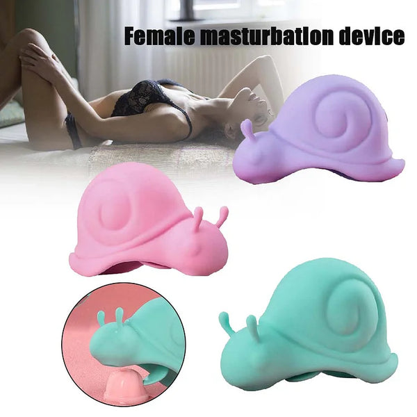 New Snail Sucking Cute Little Jumping Egg Female Orgasm Tongue Licking Vibration Masturator Adult Sex Toys